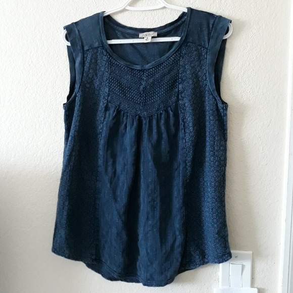 Lucky Brand Tops - Women's Lucky Brand Washed Slub Tee
